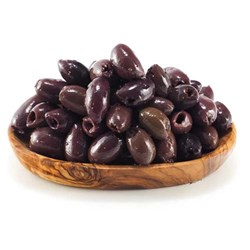 LENI PITTED JUMBO KALAMATA OLIVE PE 2KG