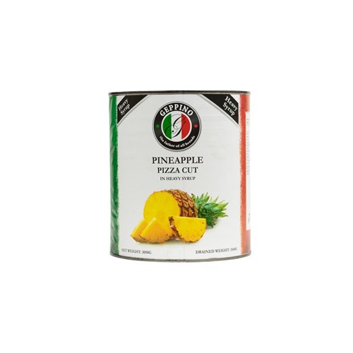 GEPPINO HEAVY SYRUP PINEAPPLE PIZZACUT 3.05KG