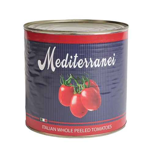 MEDITERRANEI WHOLE PEELED TOMATO 2.55KG